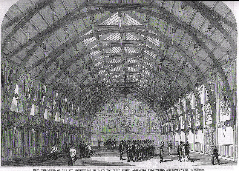 Heckmonwikr Interior taken from the Illustrated london News of 22 June 1867.